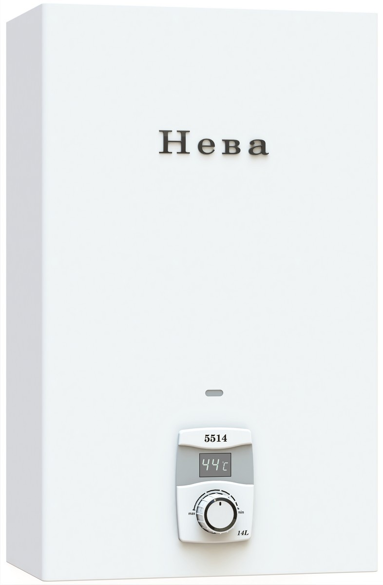 Газовая колонка NEVA 5514 сж. газ (проточный водонагреватель) купить в интернет-магазине